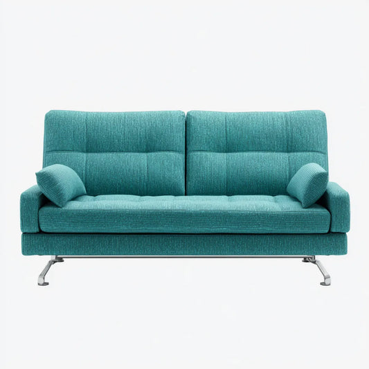 Sofa, 2 fotela w poliestrze z poduszkami 170 x 85 x 90 cm